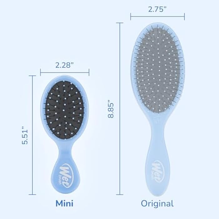 Wet Brush WetBrush Mini Detangler - SKY NEW - Image 5